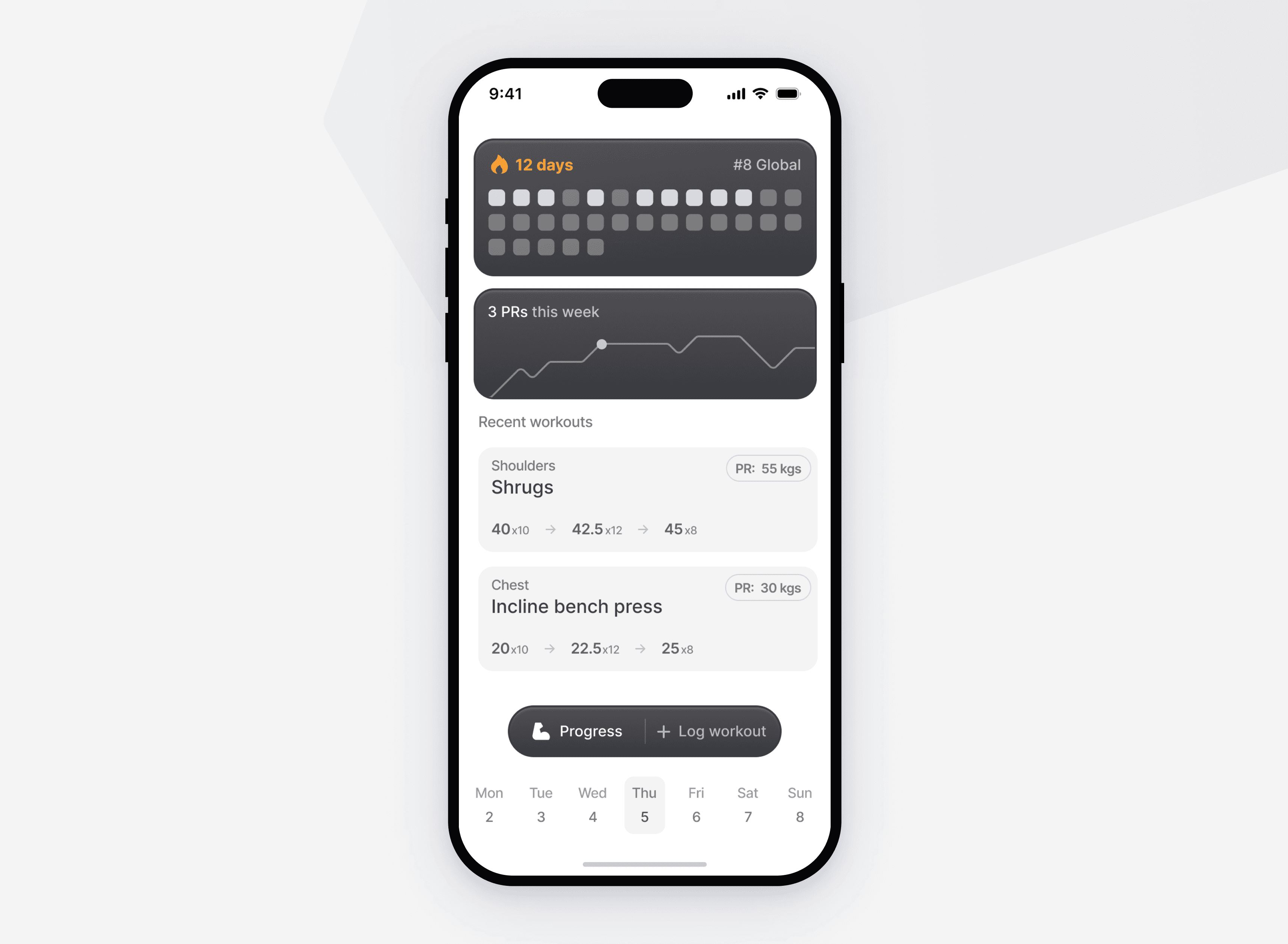 Gym Notes App