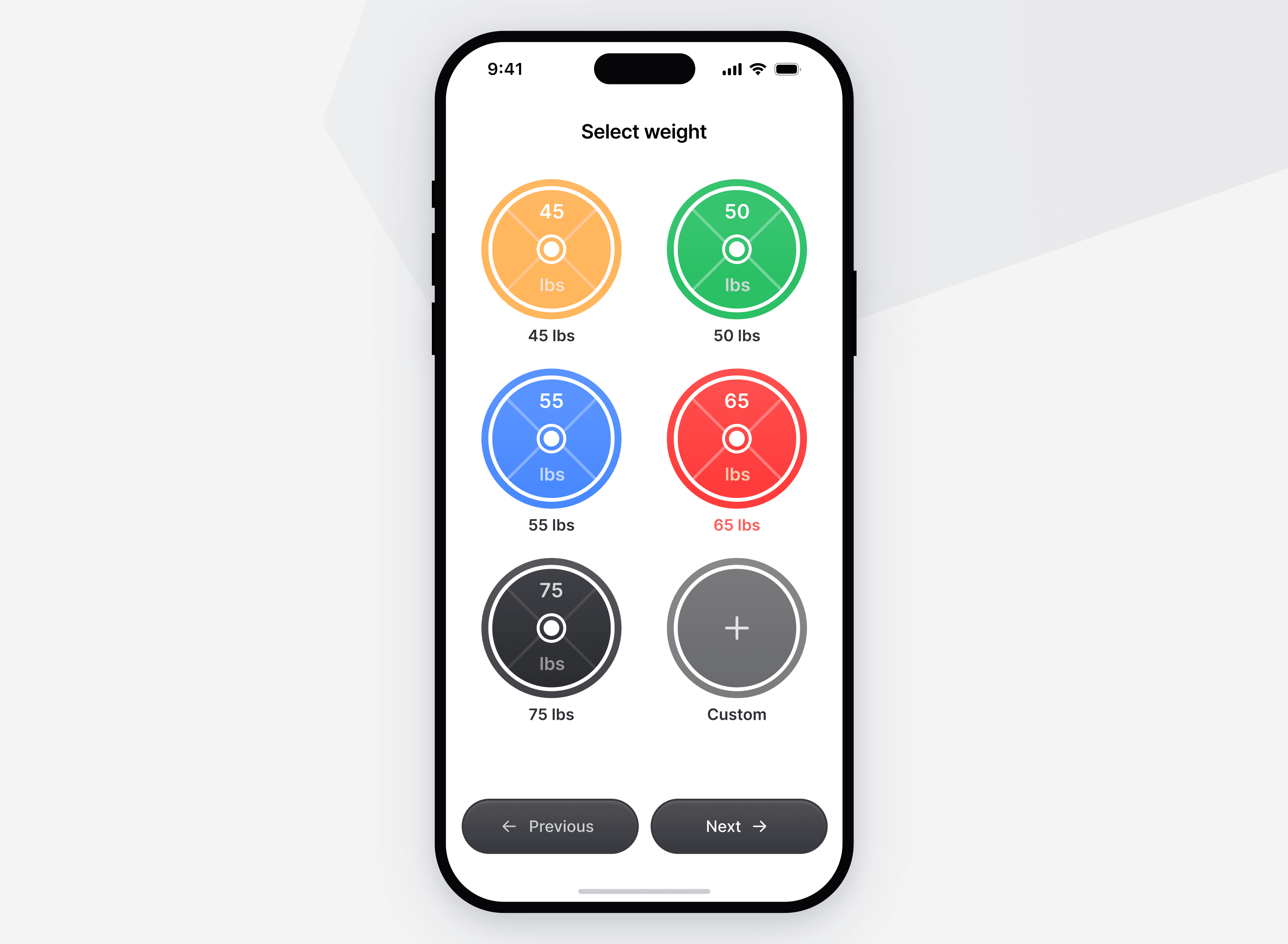 Select Weight - Gym Notes